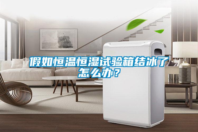 假如恒溫恒濕試驗箱結(jié)冰了怎么辦？