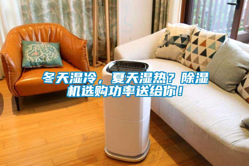 冬天濕冷，夏天濕熱？除濕機(jī)選購功率送給你！
