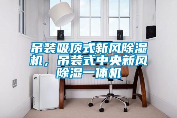 吊裝吸頂式新風(fēng)除濕機(jī)，吊裝式中央新風(fēng)除濕一體機(jī)