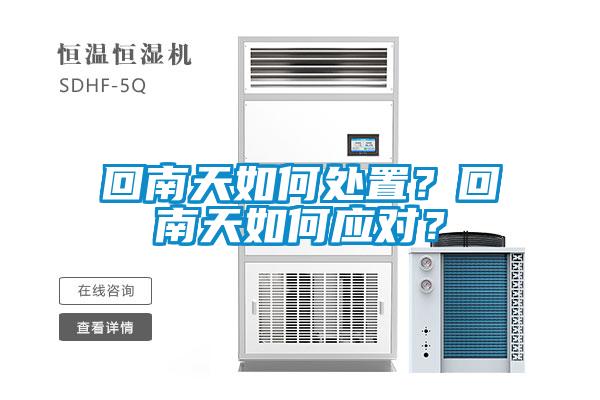 回南天如何處置？回南天如何應(yīng)對(duì)？