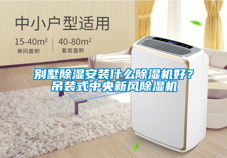 別墅除濕安裝什么除濕機好？吊裝式中央新風除濕機