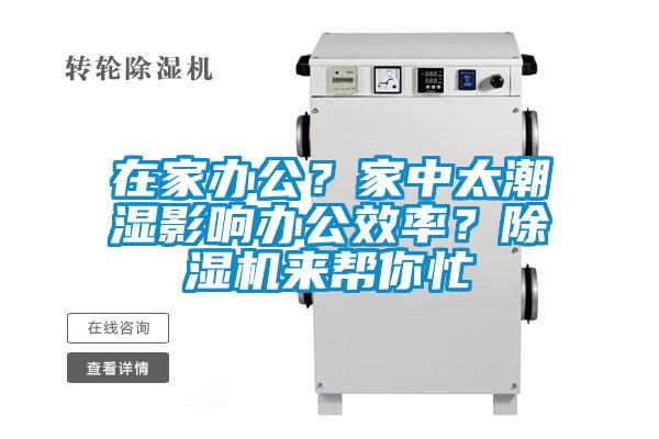 在家辦公？家中太潮濕影響辦公效率？除濕機(jī)來幫你忙