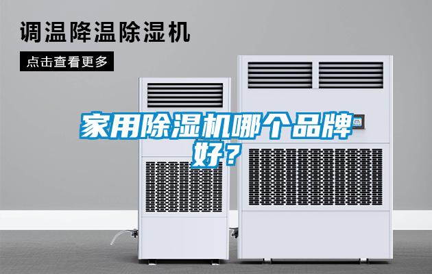 家用除濕機哪個品牌好？
