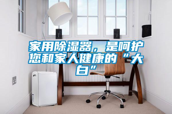 家用除濕器，是呵護(hù)您和家人健康的“大白”