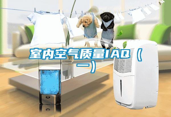 室內(nèi)空氣質(zhì)量IAQ(一)