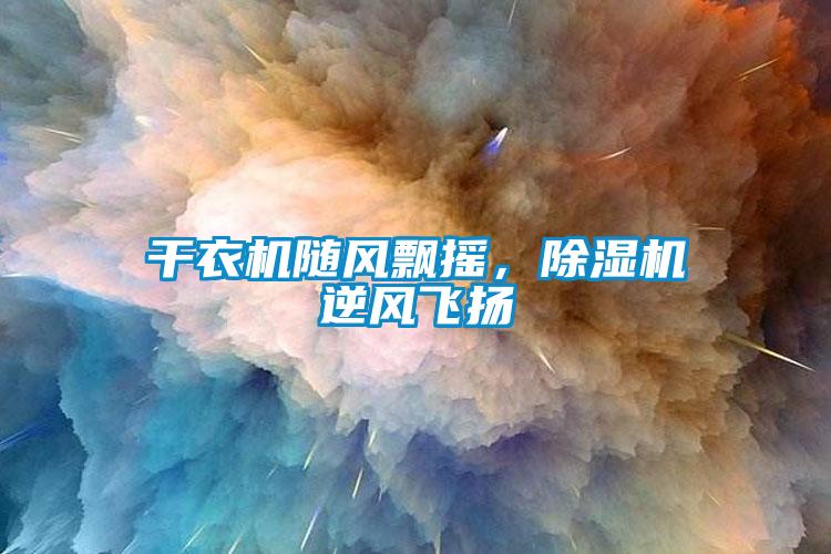 干衣機隨風(fēng)飄搖，除濕機逆風(fēng)飛揚