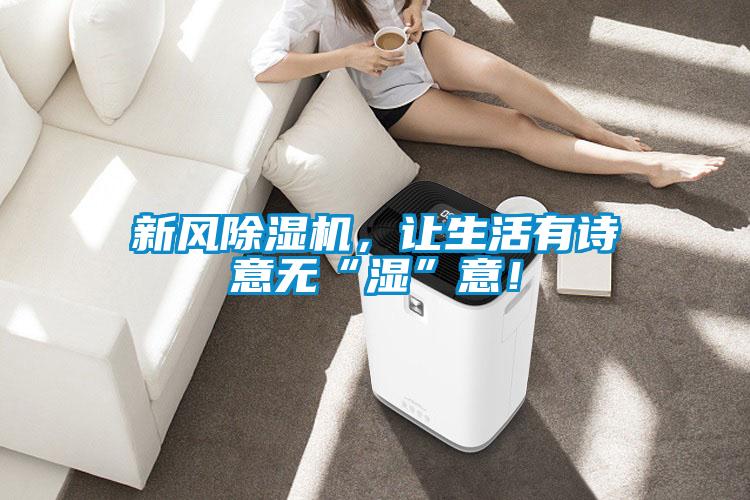 新風(fēng)除濕機(jī)，讓生活有詩意無“濕”意！