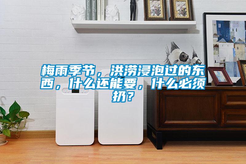 梅雨季節(jié)，洪澇浸泡過的東西，什么還能要，什么必須扔？