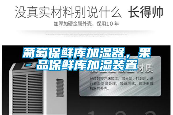 葡萄保鮮庫(kù)加濕器，果品保鮮庫(kù)加濕裝置
