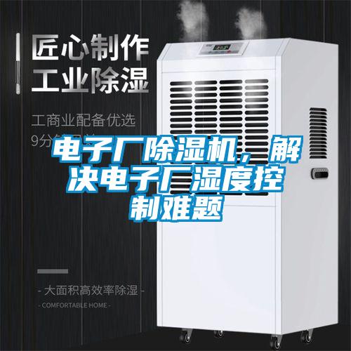 電子廠除濕機(jī)，解決電子廠濕度控制難題