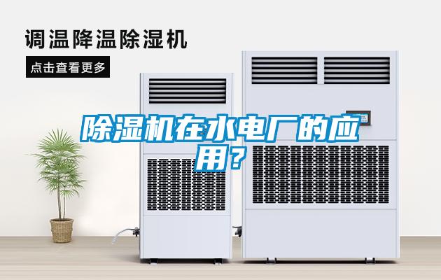 除濕機在水電廠的應(yīng)用？