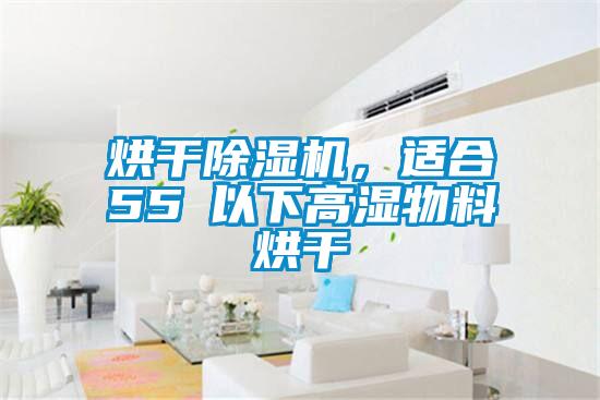 烘干除濕機(jī)，適合55℃以下高濕物料烘干