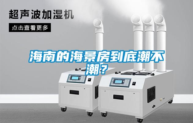 海南的海景房到底潮不潮？