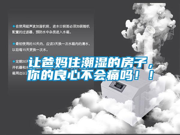 讓爸媽住潮濕的房子，你的良心不會(huì)痛嗎??！