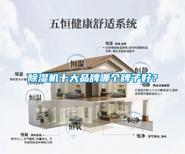 除濕機十大品牌哪個牌子好？
