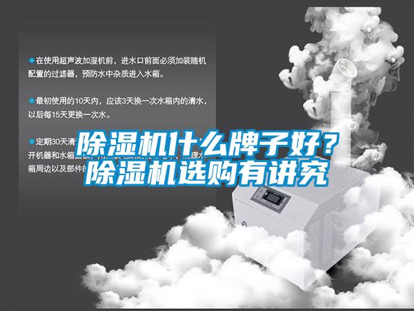除濕機什么牌子好？除濕機選購有講究