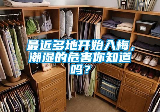 最近多地開始入梅，潮濕的危害你知道嗎？
