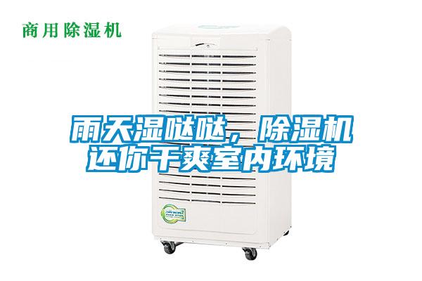 雨天濕噠噠，除濕機(jī)還你干爽室內(nèi)環(huán)境