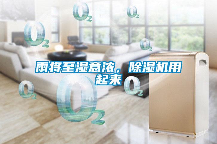 雨將至濕意濃，除濕機(jī)用起來(lái)