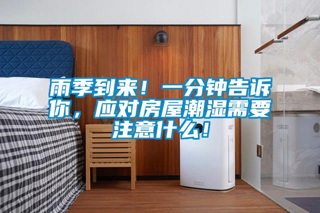 雨季到來！一分鐘告訴你，應(yīng)對房屋潮濕需要注意什么！