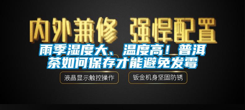 雨季濕度大、溫度高！普洱茶如何保存才能避免發(fā)霉