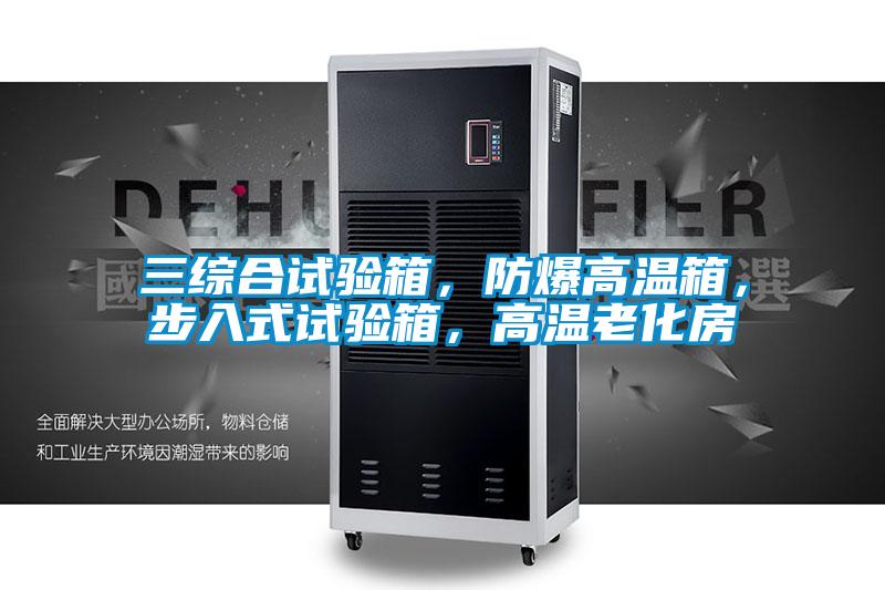 三綜合試驗箱，防爆高溫箱，步入式試驗箱，高溫老化房