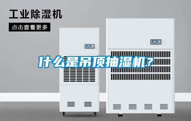 什么是吊頂抽濕機(jī)？