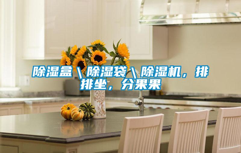 除濕盒＼除濕袋＼除濕機，排排坐，分果果