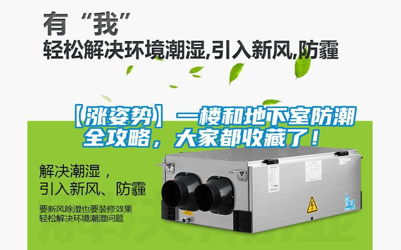 【漲姿勢(shì)】一樓和地下室防潮全攻略，大家都收藏了！