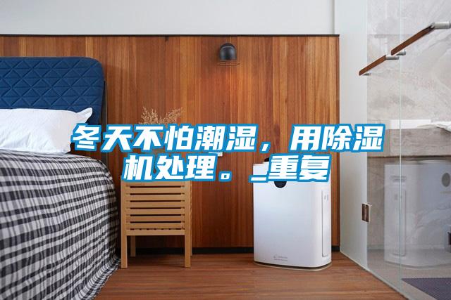冬天不怕潮濕，用除濕機(jī)處理。_重復(fù)
