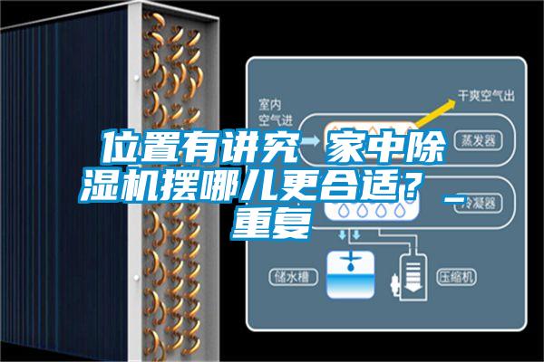 位置有講究 家中除濕機(jī)擺哪兒更合適？_重復(fù)