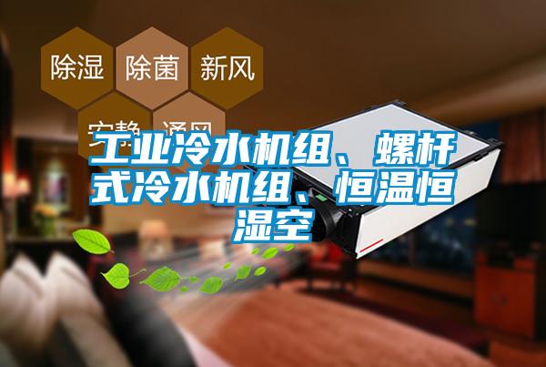 工業(yè)冷水機(jī)組、螺桿式冷水機(jī)組、恒溫恒濕空