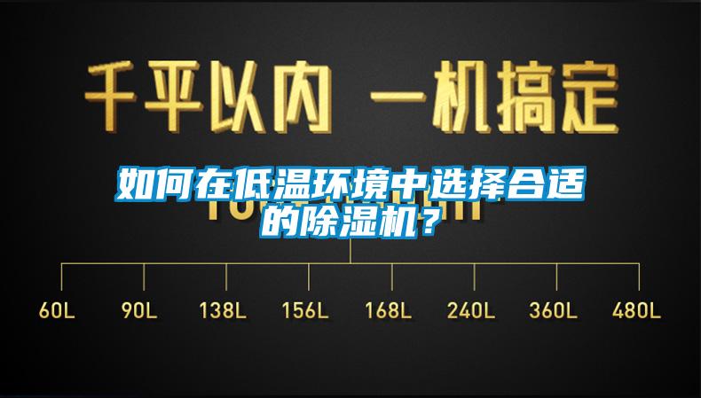如何在低溫環(huán)境中選擇合適的除濕機(jī)？