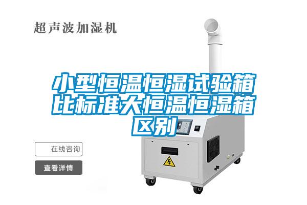 小型恒溫恒濕試驗箱比標(biāo)準大恒溫恒濕箱區(qū)別