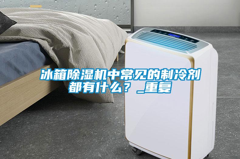 冰箱除濕機中常見的制冷劑都有什么？_重復