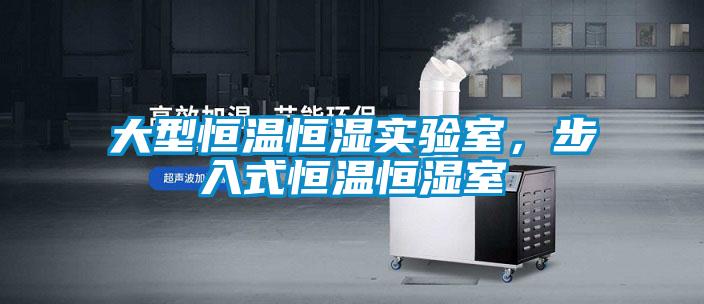 大型恒溫恒濕實(shí)驗(yàn)室，步入式恒溫恒濕室