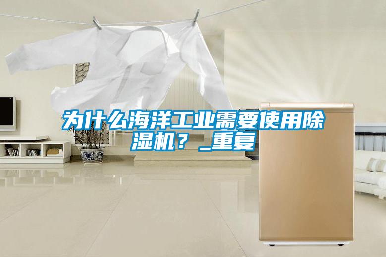 為什么海洋工業(yè)需要使用除濕機(jī)？_重復(fù)