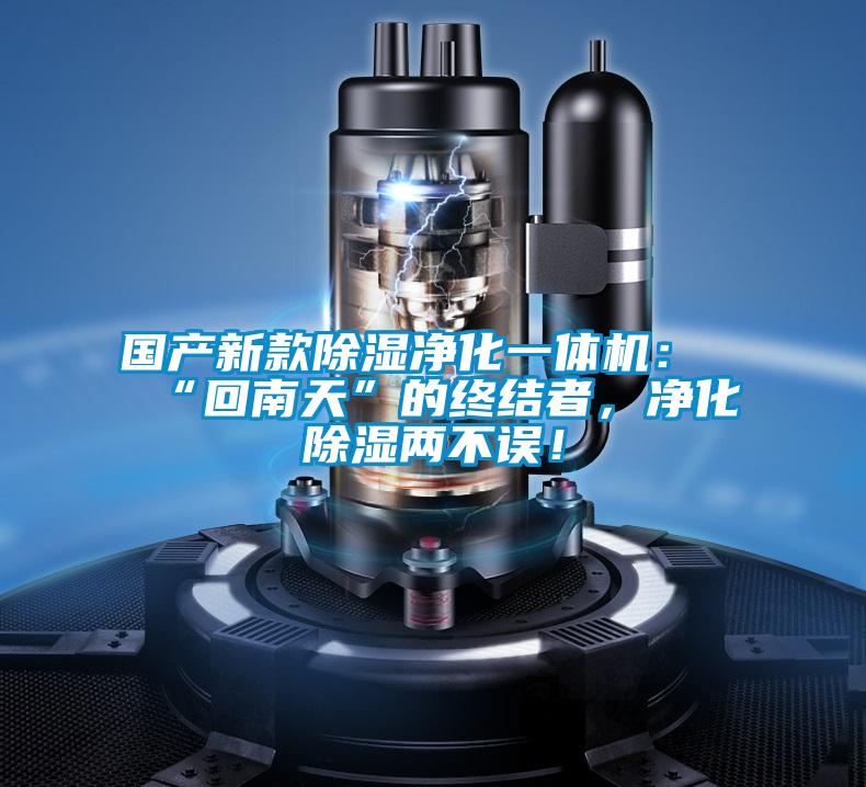 國(guó)產(chǎn)新款除濕凈化一體機(jī)：“回南天”的終結(jié)者，凈化除濕兩不誤！