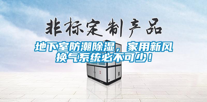 地下室防潮除濕，家用新風(fēng)換氣系統(tǒng)必不可少！