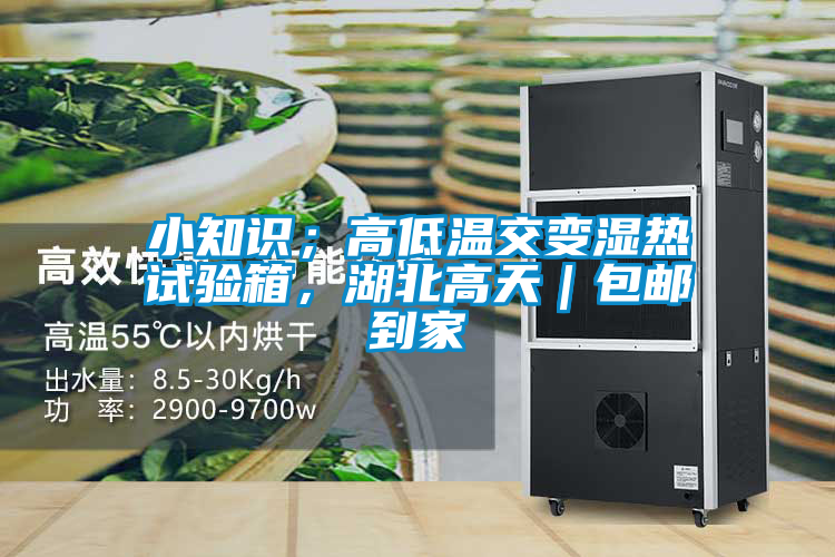 小知識；高低溫交變濕熱試驗(yàn)箱，湖北高天｜包郵到家