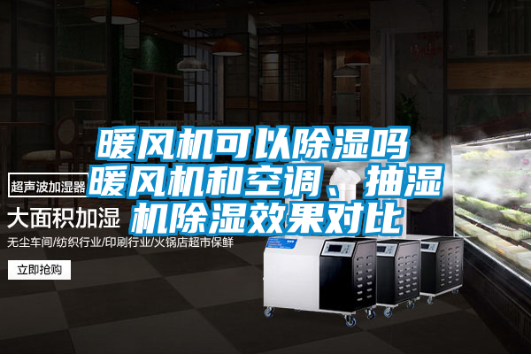 暖風機可以除濕嗎 暖風機和空調(diào)、抽濕機除濕效果對比