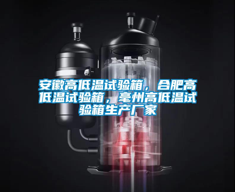 安徽高低溫試驗箱，合肥高低溫試驗箱，毫州高低溫試驗箱生產(chǎn)廠家