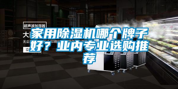 家用除濕機哪個牌子好？業(yè)內(nèi)專業(yè)選購?fù)扑]