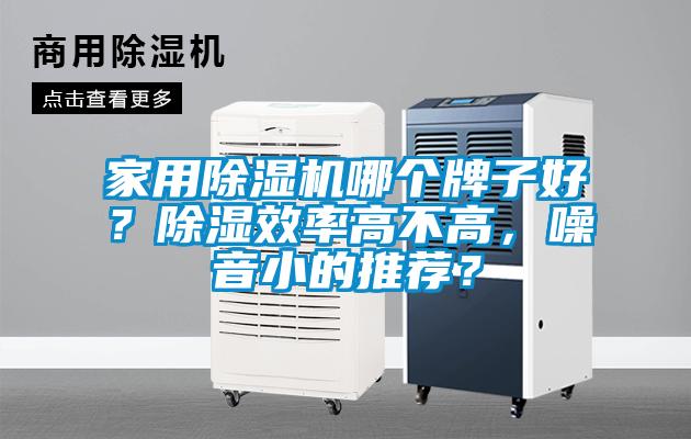 家用除濕機(jī)哪個(gè)牌子好？除濕效率高不高，噪音小的推薦？
