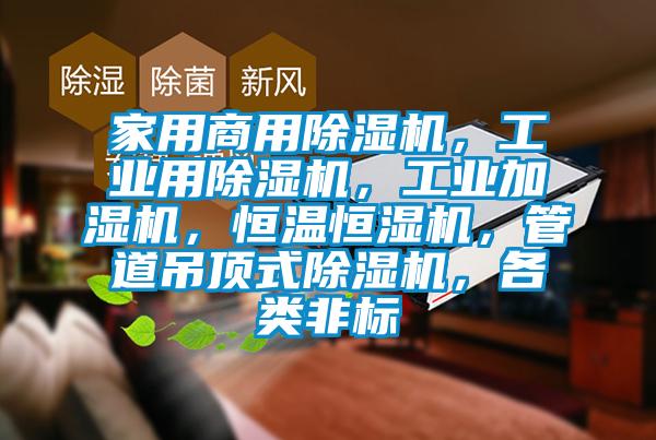 家用商用除濕機，工業(yè)用除濕機，工業(yè)加濕機，恒溫恒濕機，管道吊頂式除濕機，各類非標