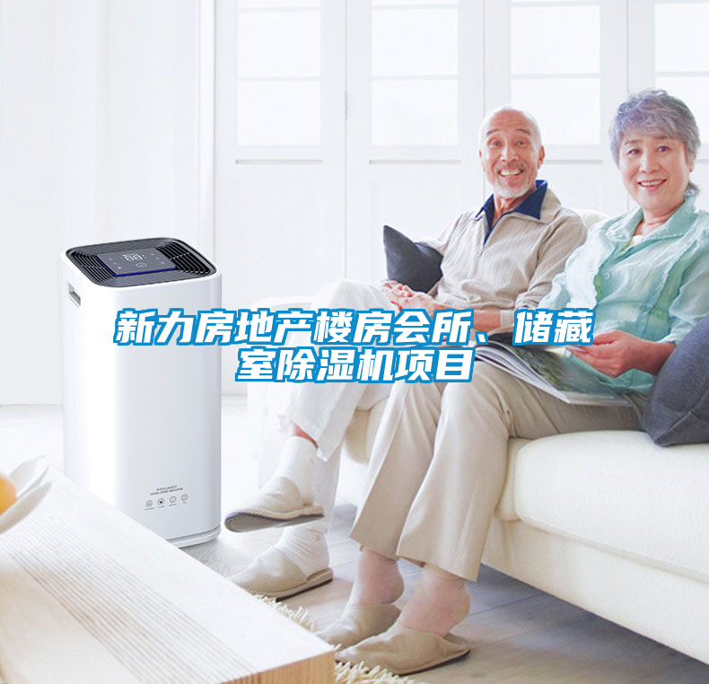 新力房地產(chǎn)樓房會所、儲藏室除濕機項目