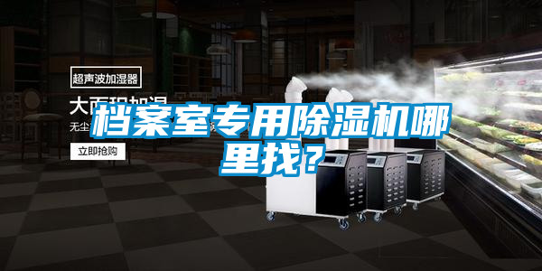 檔案室專用除濕機哪里找？