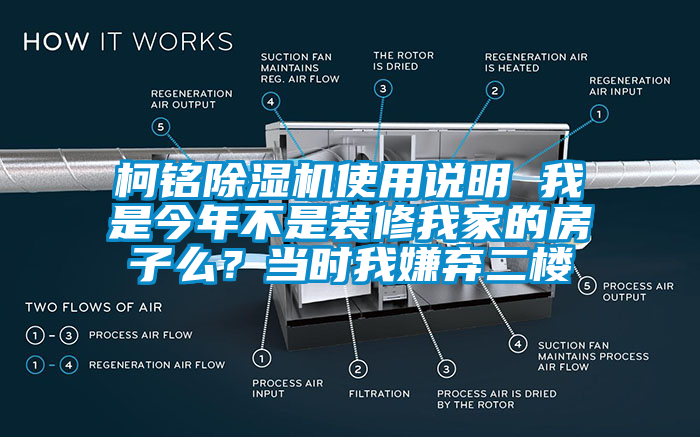 柯銘除濕機(jī)使用說明 我是今年不是裝修我家的房子么？當(dāng)時我嫌棄二樓