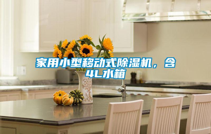 家用小型移動式除濕機(jī)，含4L水箱