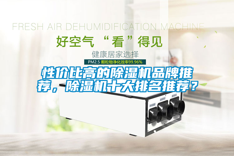 性價比高的除濕機品牌推薦，除濕機十大排名推薦？